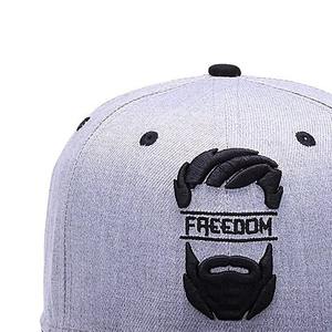Gorra de Béisbol Deportiva Oxford de Hip Hop con Bordado a Mano, Visera Plana, Cierre a Presión, Logotipo Personalizado, Ropa Urbana, Fabricante OEM, Venta al por Mayor Directa de Fábrica - Product Image 3