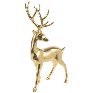 Renne en métal très vendu pour la décoration de la maison, décoration polyvalente, assis, différentes formes - Product Image 1