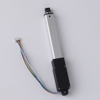 Actionneur linéaire électrique intelligent 12VDC/6V avec interrupteur de fin de course intégré, en alliage d'aluminium, mini moteur à balais 20mm 3340 tr/min pour ventilateur, bateau, maison