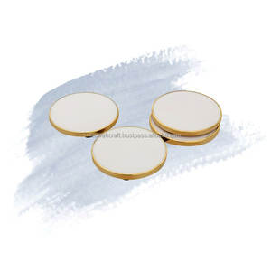 Posavasos artesanal de resina Reversible ovalado elegante personalizado estilo clásico último diseño para bebidas tazas de té para esteras y almohadillas - Product Image 3