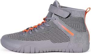 Customized Professional Boxing Wrestling Training Boots High Quality Leather Mesh Lining <b>Kickboxing</b> Rubber <b>Shoes</b> Zero Drop Sole - Product Image 3