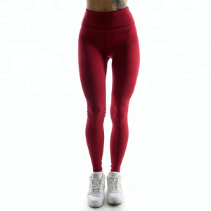 กางเกงเลกกิ้งออกกำลังกายแฟชั่นใหม่เอวสูงสำหรับผู้หญิงกางเกงโยคะสีพื้นสำหรับฟิตเนสลำลองพลัสไซส์ขายดี - Product Image 6