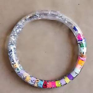 Brazalete de resina poligonal geométrica para mujer, brazalete de moda femenino acrílico ámbar Simple, joyería - Product Image 1