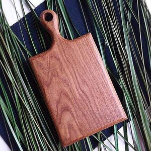 Tabla de Cortar de Madera de Neem Sólida de Primera Calidad - Utensilios de Cocina Ecológicos y Duraderos para Preparar Carne, Pan y Verduras - Product Image 2