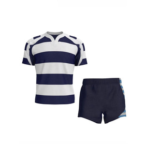 ชุดเครื่องแบบรักบี้พิมพ์ลายผ้าโพลีเอสเตอร์ระบายอากาศดีไซน์ใหม่ - Product Image 1