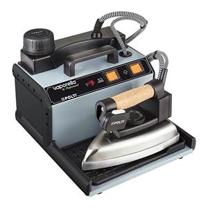 Plancha Eléctrica Profesional VAPORELLA 2H, Generador de Vapor de 1750W, 3 bar (1.3L), Modelo Negro y Gris FI000031, 1750W, 3 bar (1.3L) - Product Image 1