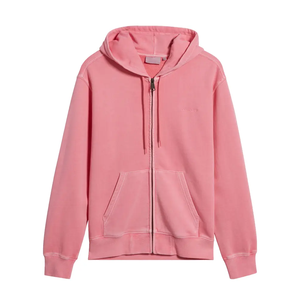 Pink Color <b>Men</b> Zipper Hoodies High Quality Custom Cotton <b>Hoodie</b> for <b>Men</b> Designer Heavyweight Zipper Winter Hoodies - Product Image 4