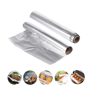 8011 papier d'aluminium papier jetable de qualité alimentaire papier ménager rouleau de papier d'aluminium papier d'aluminium alimentaire - Product Image 1
