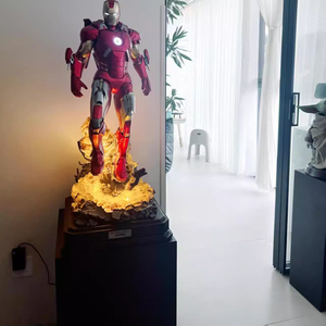 Personalizzato 1/3 Mk7 Iron Man statua a grandezza naturale figura d'azione Marvel supereroe il personaggio dei Vendicatori per la decorazione - Product Image 5