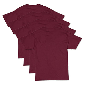 T-shirt pour hommes de couleur marron sur mesure OEM avec un matériau en coton de qualité supérieure respirant à séchage rapide avec taille de couleur et logo - Product Image 6