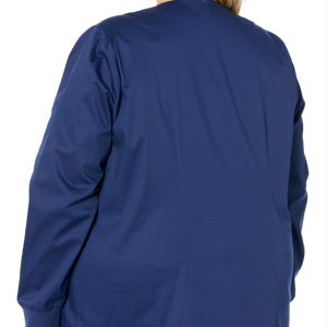 Custom <b>Plus</b> <b>Size</b> Button-Down Long Sleeve Solid Anti-Wrinkle Stretch Polyester/Cotton Unisex Lab Coat - Product Image 3