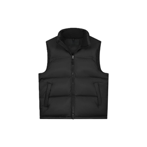 Chaleco Acolchado con Cremallera, Relleno de Poliéster, Transpirable, Sostenible, Impermeable, Chaqueta sin Mangas, Cortavientos, Ropa de Abrigo para Invierno - Product Image 5