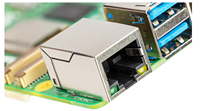 Carte mère d'origine neuve Raspberry Pi 5 8 Go 85*56 mm, consommation à vide 3-5 W, consommation pleine charge 7-10 W