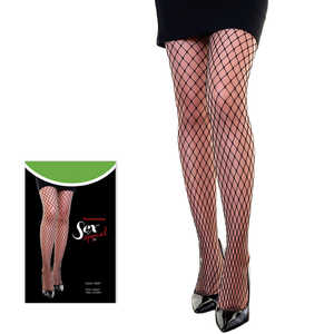 Collant sottile trasparente estivo Mod. 5287 Taglia XL Calze in Seta e Nylon con Stampa Geometrica e Glitter, Design Tinta Unita e Fantasia - Product Image 2