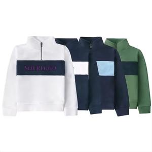 Customize Men's Clothing 100% Cotton Half <b>Zipper</b> <b>Sweatshirts</b> Plus Size Men's <b>Sweatshirts</b> Custom Men <b>Sweatshirts</b> - Product Image 2