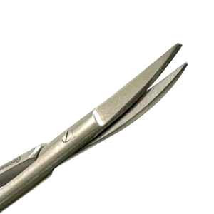 Nouvelles Ciseaux Orthopédiques Supercut 5 Iris Allemandes de 4,5 Pouces Courbées, Instruments Chirurgicaux en Acier Inoxydable Argenté de Haute Qualité - Product Image 3