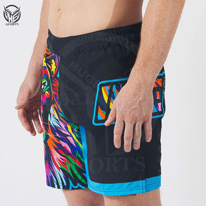 Shorts MMA prix de gros, vêtements de sport 100% polyester, impression par sublimation numérique, shorts MMA pour hommes. - Product Image 3