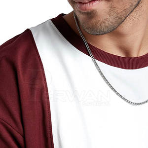 T-shirt surdimensionné pour hommes personnalisé Qualité supérieure Nouveau design T-shirt surdimensionné 100% coton pour hommes - Product Image 5