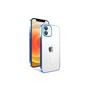 Étui de protection en silicone antichoc de qualité supérieure pour iPhone 12 11 Pro et 7 Plus Cadre coloré qui protège l'appareil photo - Product Image 1