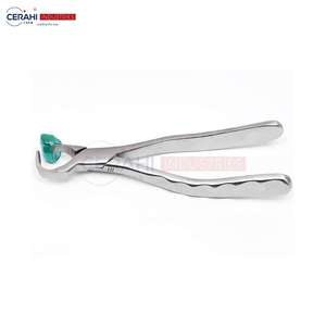 Juego de Instrumentos Quirúrgicos Dentales Reutilizables con Fuente de Alimentación Manual, 20 Protectores Gratuitos, Pinzas de Extracción Estándar, Herramientas de Extracción de Dientes de Acero - Product Image 2