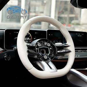 Volante Sportivo in Fibra di Carbonio per <span class=keywords><strong>Mercedes</strong></span> Benz E55 <span class=keywords><strong>GT</strong></span> FLE GLS A35 GLB35 AMG <span class=keywords><strong>GT</strong></span> C63 E63 G63 W213 W223 W206 A45 G65 GLC GLE - Product Image 2