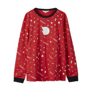 Pyjama en jersey pour femmes - 100% coton, doux et respirant - Product Image 2