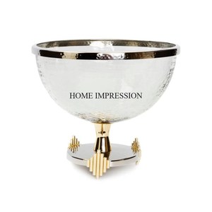 Aluminio fundido Forma única Aspecto antiguo Hojas Diseñador Mesa Centro de mesa y decoración Comida y otros artículos Cuencos para servir - Product Image 5