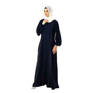 Malaysia loose fitting robes Cool Muslim <b>Abaya</b> Autumn Dress 2025 <b>Summer</b> New Casual Elegant Flore Print Long Skirt with Scarf - Product Image 1
