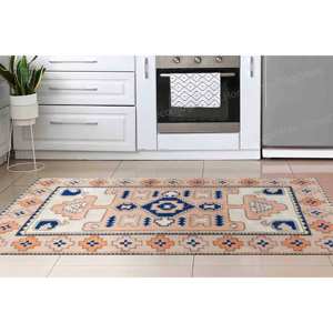 Geometric Printed Rug: Modern Design, Turkish Style, Housewarming Gift,Luxury Velvet Rug - Product Image 2