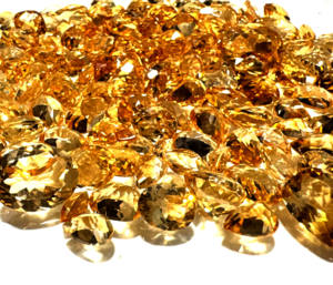 Pierres précieuses en citrine facettées de haute qualité AAA, citrine jaune dorée naturelle, topaze, pierre précieuse en vrac pour la fabrication de bijoux - Product Image 3