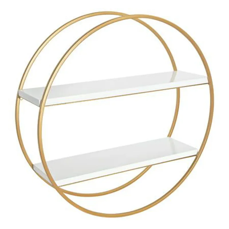 New Fabulous Round Bookcase Curved Shelf Luxury Hotels Living Room Restaurant Wall Decoration Wall Organizer Art & Craft
