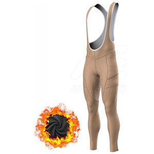 Men's Fitted Cycling <b>Bib</b> Tights Moisture-Wicking Breathable Quick Dry Long Length Spandex Nylon Adult Style - Product Image 6