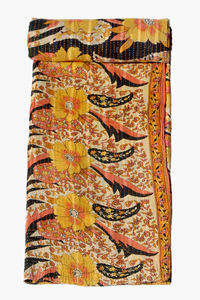 Patchwork indien kantha couette travail manuel Kantha couette coton couette pour la maison drap de lit chaud et couverture - Product Image 6