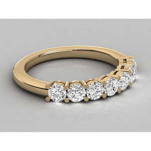 Anillo de Compromiso de Oro Sólido de 9k con Diamante Cultivado en Laboratorio para Mujer - Product Image 3