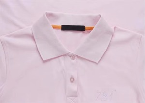 Nouveau modèle de polo avec conception acceptée OEM pour femmes polo t-shirts avec logo personnalisé chemise d'été à manches courtes chemise respirante imprimée logo polo t-shirt - Product Image 3