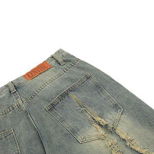 Pantalones vaqueros holgados para hombre, elásticos, cómodos, perfectos para el uso diario y trajes informales, transpirables, rectos, para hombre - Product Image 4