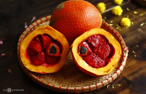Momordica cochinensis สีแดงเนื้อผลไม้ GAC แช่แข็งแบบไม่มีเมล็ด - Product Image 5