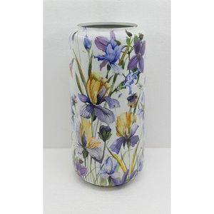 Diseño atractivo florero de metal calcomanía esmalte terminado para la Oficina y la decoración de Mesa del hogar hecho a mano personalizado a granel - Product Image 6