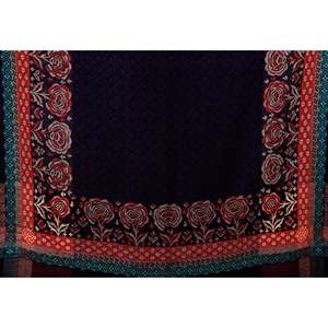 Étole en laine noire à motif Paisley pour filles - Product Image 4