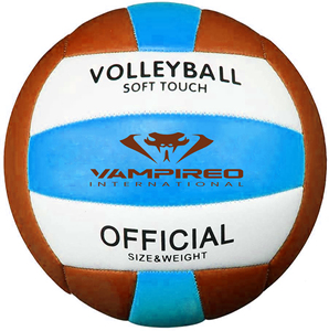 Pelotas de voleibol de tamaño 5 de alta calidad, pelotas de voleibol de cuero PU SUAVE, todos los colores y logotipos, pelotas de voleibol para pelotas multiusos - Product Image 5
