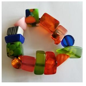 La mejor calidad, pulsera trenzada Vintage personalizada para mujer, joyería de moda hecha a mano de resina, Perla de diamante de alta calidad de marca - Product Image 1