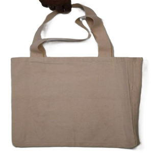 Sac fourre-tout en coton pour femme, mini sac à main décontracté avec motif visage souriant, écologique et facile à transporter – Nouveauté très prisée - Product Image 1