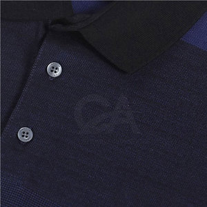 เสื้อยืดโปโลสีแบบลำลองเสื้อยืดโปโลออกแบบโลโก้ได้ตามต้องการ - Product Image 6