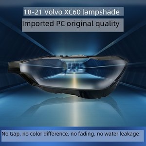 Cubierta de Lente de Faro Delantero para <span class=keywords><strong>Volvo</strong></span> <span class=keywords><strong>XC60</strong></span> 2018 2019 2020 <span class=keywords><strong>2021</strong></span> 2022, Carcasa de Faro Delantero Transparente, Piezas de Repuesto, Par - Product Image 2