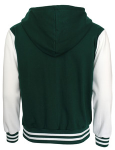 Sudadera con Capucha Unisex Casual Estilo Universitario 100% Algodón con Cierre de Cremallera para Invierno, Servicio OEM, Lavada, Procesada, Diseño Sólido, Secado Rápido Digital - Product Image 2