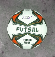 Ballon de football de futsal durable cousu à la machine pour les sports en salle OEM/ODM Taille 4 Ballon de football de futsal