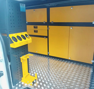 Chariot à outils pour véhicule DETAY OEM avec revêtement électrostatique en poudre, conception modulaire, étagères amovibles pour les armoires de rangement des véhicules - Product Image 3