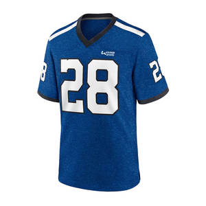 Maillot de football américain personnalisé de style sportif, différentes couleurs, imprimé par sublimation - Product Image 1