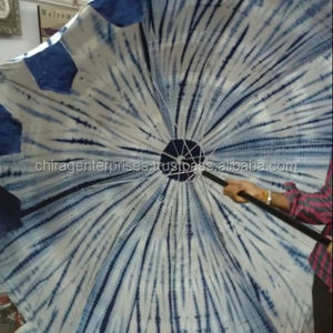 Paraguas Estampado de Estilo Bohemio Único, Ideal para la Playa, Actividades al Aire Libre y Uso Diario, Disponible para Suministro al por Mayor, Paraguas Mandala Hecho a Mano - Product Image 3