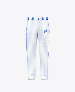Pantalones de béisbol profesionales con diseño de rayas personalizadas y opción de logotipo - Product Image 1
